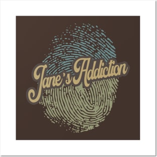 Jane's Addiction Fingerprint Posters and Art